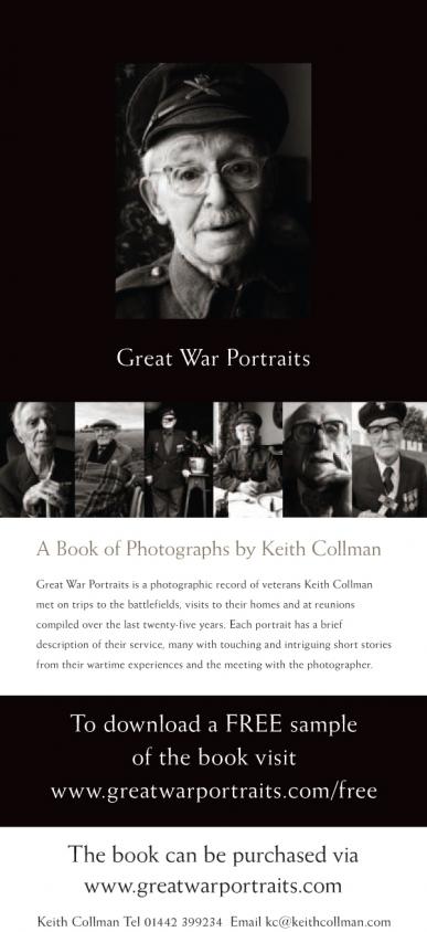 Great War Portraits display banner